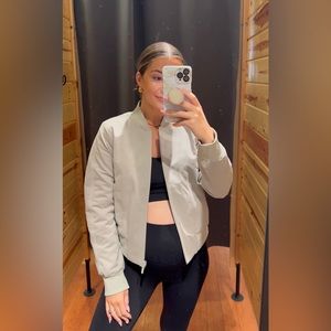 NWOT Lululemon Non Stop Cotton Bomber Jacket